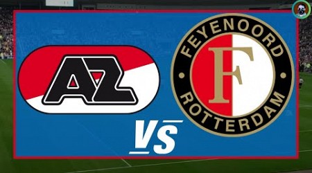 Feyenoord vs AZ Alkmaar Live | Eredivisie 2023 Full Match Today