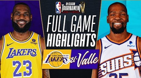 LAKERS at SUNS | NBA IN-SEASON TOURNAMENT 