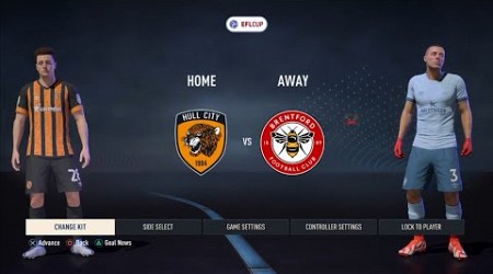 FIFA 23 | Brentford VS Hull City | Carabao Cup | Semi Final | 2nd Leg