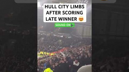 Hull City Limbs After Scoring Late Winner 