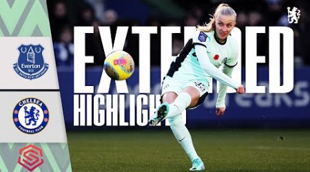 Everton Women 0-3 Chelsea Women | Highlights - EXTENDED | Chelsea FC | WSL 2023/24