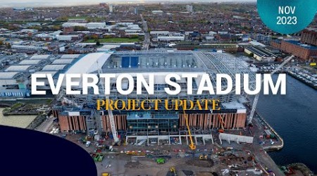 New Everton Stadium Update: Seating Turns East Stand Blue