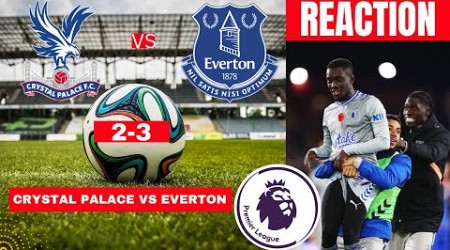 Crystal Palace vs Everton 2-3 Live Stream Premier league Football EPL Match Today Score Highlights