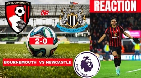 Bournemouth vs Newcastle 2-0 Live Stream Premier League EPL Football Match Score reaction Highlights