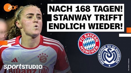 FC Bayern München – MSV Duisburg | Frauen-Bundesliga, 7. Spieltag Saison 2023/24 | sportstudio