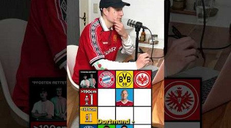 Fussball Tic Tac Toe: “PFOSTEN RETTET!” Edition ⚽️❤️ #tictactoe #bundesliga #fussball #podcast