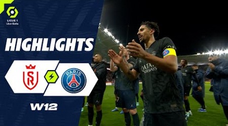 STADE DE REIMS - PARIS SAINT-GERMAIN (0 - 3) - Highlights - (SdR - PSG) / 2023-2024