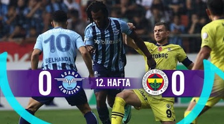 Yukatel Adana Demirspor (0-0) Fenerbahçe - Highlights/Özet | Trendyol Süper Lig - 2023/24