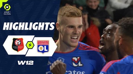 STADE RENNAIS FC - OLYMPIQUE LYONNAIS (0 - 1) - Highlights - (SRFC - OL) / 2023-2024