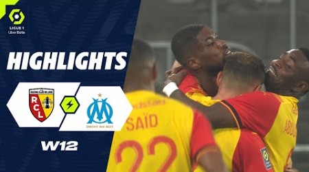 RC LENS - OLYMPIQUE DE MARSEILLE (1 - 0) - Highlights - (RCL - OM) / 2023-2024