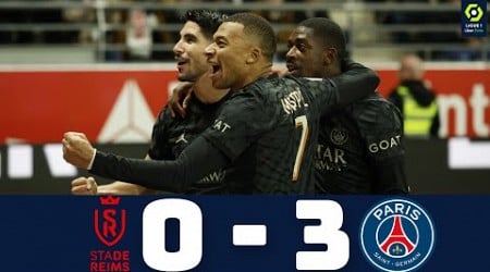 Stade de Reims - Paris Saint-Germain 0-3 Résumé | Ligue 1 - 2023/2024 | Reims - PSG