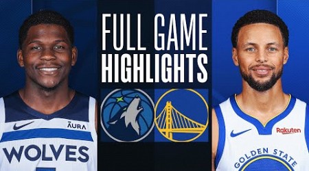 TIMBERWOLVES at WARRIORS | FULL GAME HIGHLIGHTS | November 12, 2023