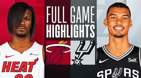 HEAT at SPURS | FULL GAME HIGHLIGHTS | November 12, 2023