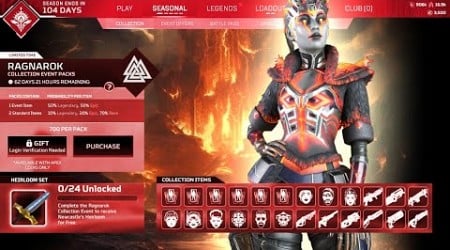 Apex Legends New Ragnarok Collection Event &amp; Free Heirloom