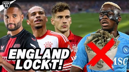 3 BUNDESLIGA-STARS nach ENGLAND? OSIMHEN lehnt VERMÖGEN ab! | KickNews