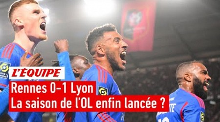 Rennes 0-1 Lyon - L&#39;OL décroche sa première victoire de la saison