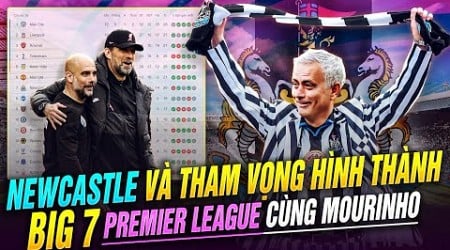 NEWCASTLE THAM VỌNG HÌNH THÀNH BIG 7 PREMIER LEAGUE CÙNG JOSE MOURINHO