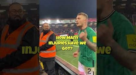 Kieran Trippier clashes with fan