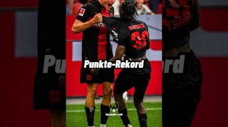 Bayer Leverkusen stellt Punkte-Rekord ein 