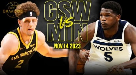 Golden State Warriors vs Minnesota Timberwolves Full Game Highlights | Nov 14, 2023 | FreeDawkins