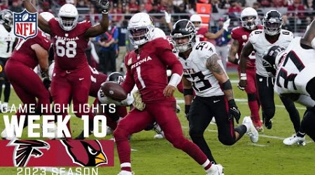 Atlanta Falcons vs. Arizona Cardinals | 2023 Week 10 Game Highlights