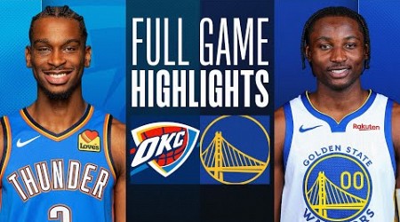 THUNDER at WARRIORS | FULL GAME HIGHLIGHTS | November 16, 2023