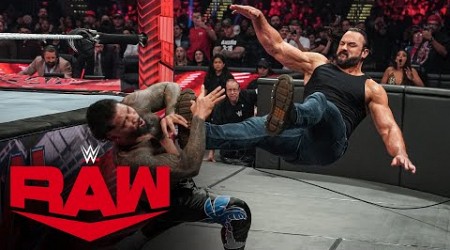 McIntyre costs Rhodes &amp; Uso their title match against Bálor &amp; Priest: Raw highlights, Nov. 13, 2023