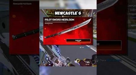 Newcastle Heirloom &quot;Pilot Sword&quot; REVEALED!