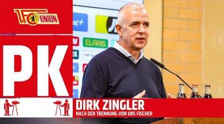 &quot;Ich hatte immer Angst vor dem Tag&quot; | Pressekonferenz | Dirk Zingler | 1. FC Union Berlin