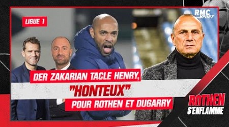 Ligue 1 : Der Zakarian tacle Henry, &quot;honteux&quot; selon Rothen et Dugarry