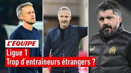 Y-a-t-il trop d&#39;entraîneurs étrangers en poste dans les clubs de Ligue 1 ?