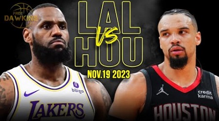 Los Angeles Lakers vs Houston Rockets Full Game Highlights | Nov 19, 2023 | FreeDawkins