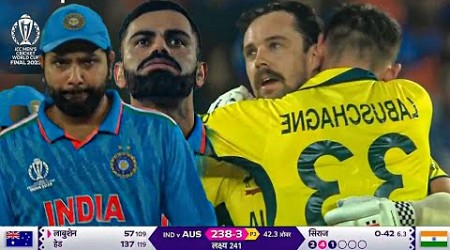 India vs Australia World Cup 2023 Full Match Highlights, IND vs AUS WC Final Match Highlights, Rohit