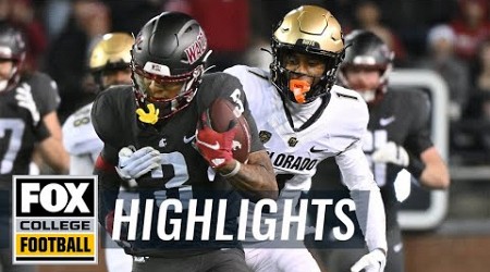 Colorado vs. Washington State Highlights | CBB on FOX