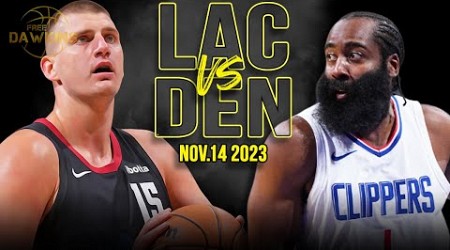 Denver Nuggets vs Los Angeles Clippers Full Game Highlights Nov 14, 2023 FreeDawkins