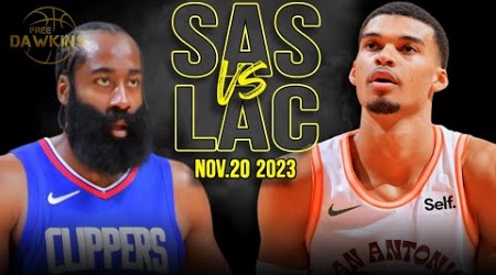 San Antonio Spurs vs Los Angeles Clippers Full Game Highlights | Nov 20, 2023 | FreeDawkins