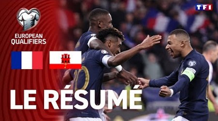 France - Gibraltar (résumé des Qualif EURO 2024) : L&#39;INCROYABLE MATCH RECORD DES BLEUS 