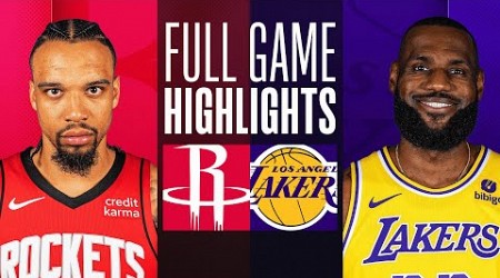 ROCKETS at LAKERS | FULL GAME HIGHLIGHTS | November 19, 2023