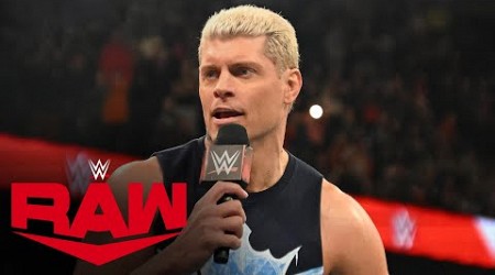 Cody Rhodes reveals that Randy Orton will compete at WarGames: Raw highlights, Nov. 20, 2023