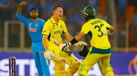 australia winning moment | india vs australia highlights | travis head | icc world cup final 2023