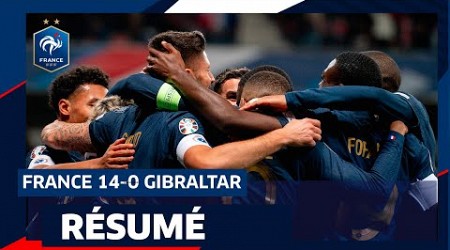 France 14-0 Gibraltar, le résumé