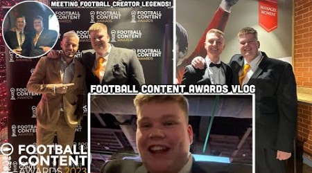 An UNFORGETTABLE EXPERIENCE at the Football Content Awards at Anfield!