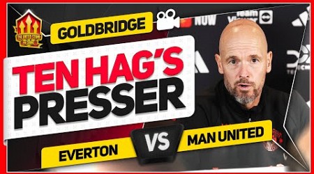 TEN HAG Press Conference Reaction! EVERTON vs MANCHESTER UNITED