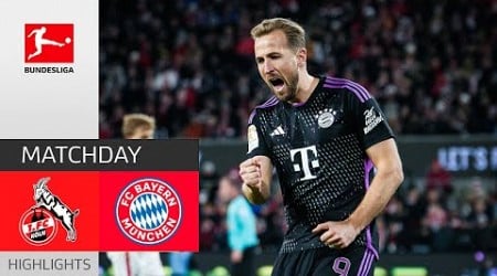 Harry Kane Goal | Köln vs Bayern München Highlights | Bundesliga 2023/24