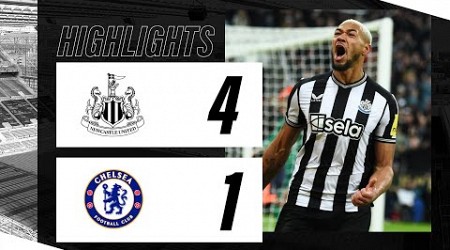 Newcastle United 4 Chelsea 1 | Premier League Highlights