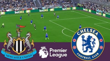 Newcastle United vs Chelsea (4-1) 2023/2024 - Simulation Video Games PES 2021