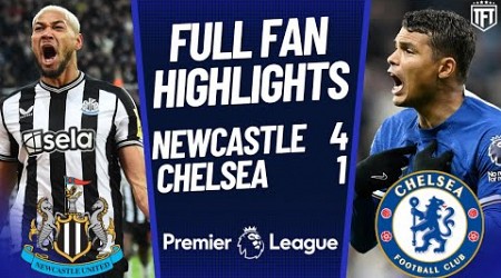 Newcastle DESTROY Chelsea! Newcastle 4-1 Chelsea Highlights