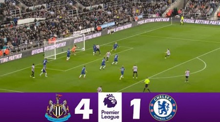 Newcastle United vs Chelsea 4-1 | 2023 Premier League | Match Highlights