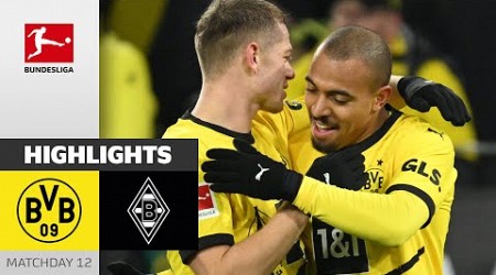 Borussia Dortmund With an Incredible Comeback to Beat Borussia Mönchengladbach