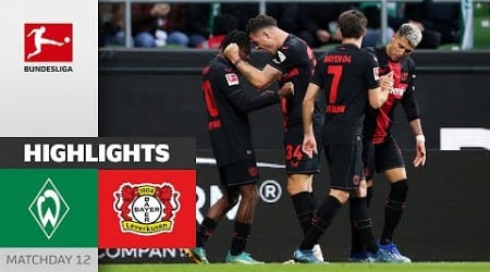 B04 Remains Top Of The Table | SV Werder Bremen - Bayer 04 Leverkusen 0-3 | MD12 – Bundesliga 23/24